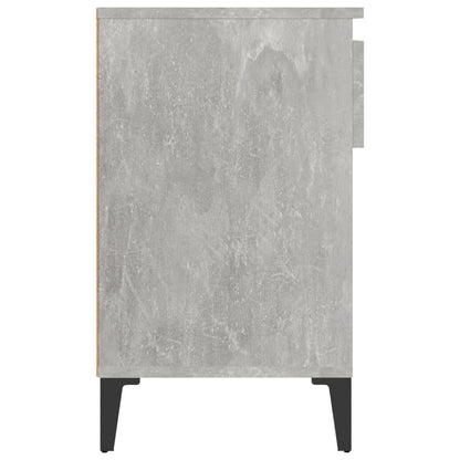 Schuhregal Betongrau 102x36x60 cm Holzwerkstoff - Pazzar.ch