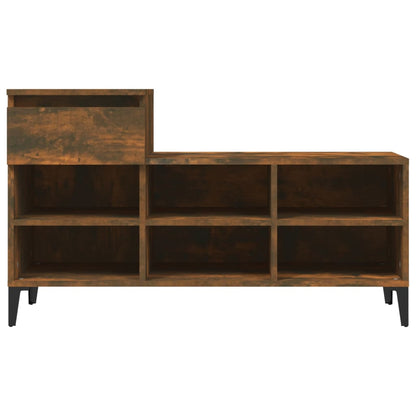 Schuhregal Räuchereiche 102x36x60 cm Holzwerkstoff - Pazzar.ch