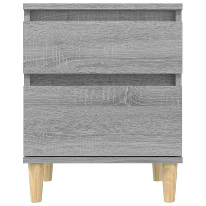 Nachttische 2 Stk. Grau Sonoma 40x35x50 cm - Pazzar.ch