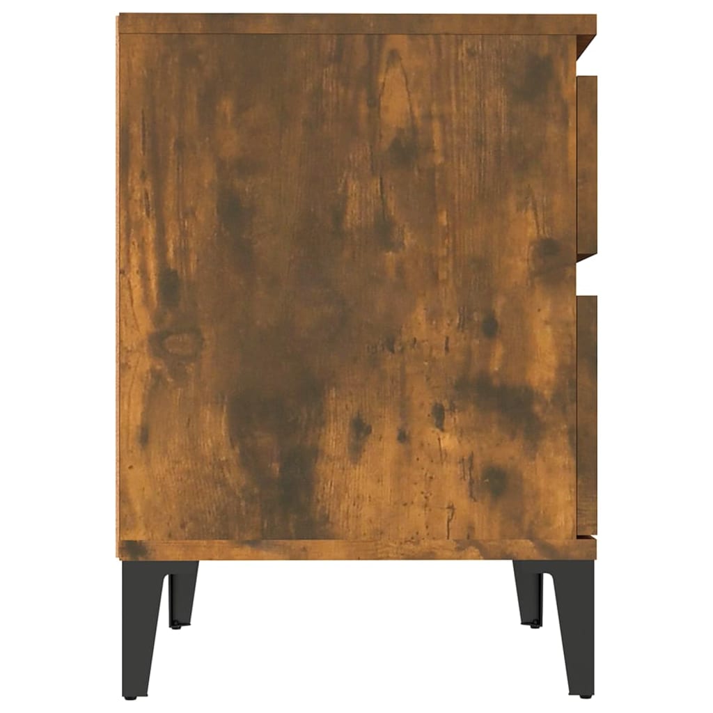 Nachttisch Räuchereiche 40x35x50 cm - Pazzar.ch