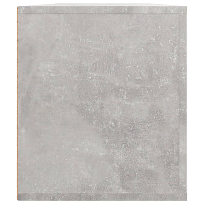 TV-Schrank Betongrau 100x35x40 cm Holzwerkstoff - Pazzar.ch