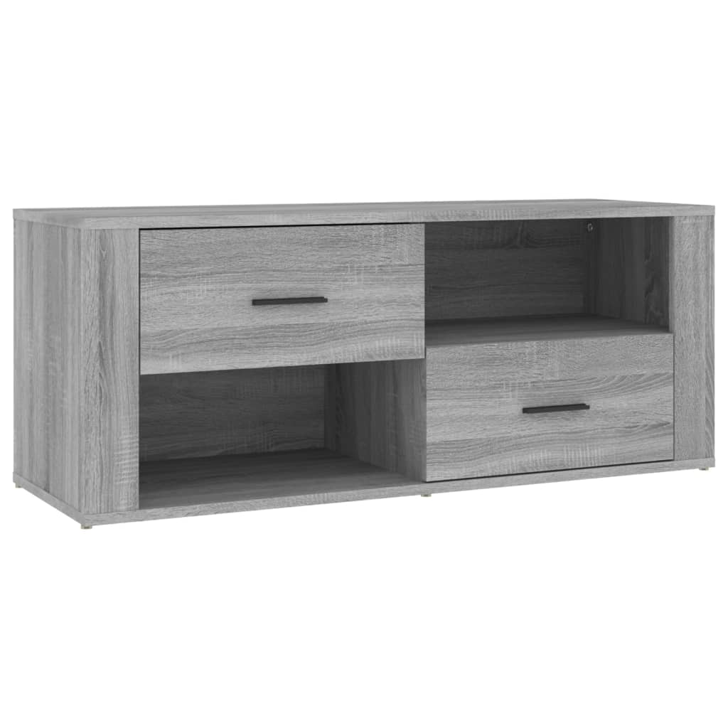TV-Schrank Grau Sonoma 100x35x40 cm Holzwerkstoff - Pazzar.ch