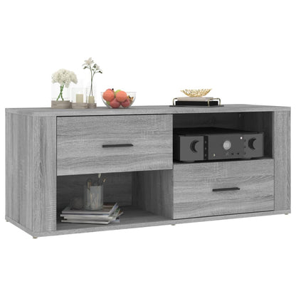 TV-Schrank Grau Sonoma 100x35x40 cm Holzwerkstoff - Pazzar.ch