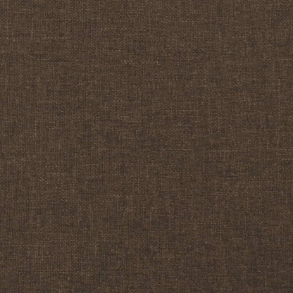 Bettgestell Dunkelbraun 100x200 cm Stoff - Pazzar.ch