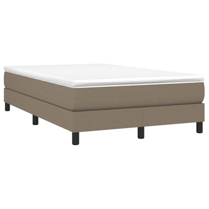 Boxspringbett Taupe 120x200 cm Stoff - Pazzar.ch