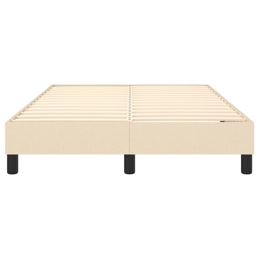Boxspringbett Creme 120x200 cm Stoff - Pazzar.ch