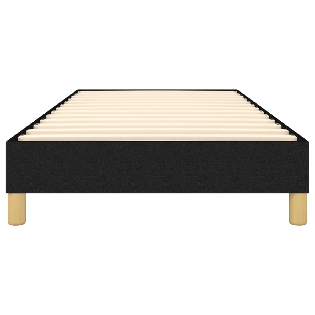Boxspringbett Schwarz 100x200 cm Stoff - Pazzar.ch