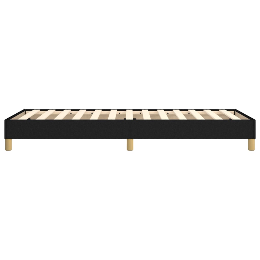 Boxspringbett Schwarz 100x200 cm Stoff - Pazzar.ch