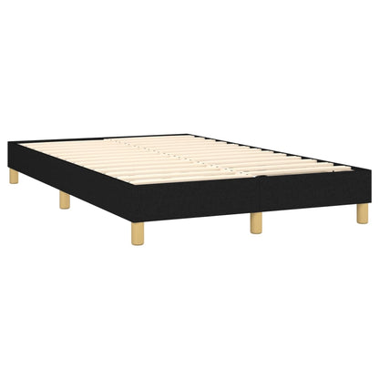 Boxspringbett Schwarz 120x200 cm Stoff - Pazzar.ch
