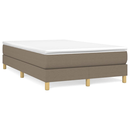 Boxspringbett Taupe 120x200 cm Stoff - Pazzar.ch