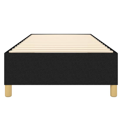 Boxspringbett Schwarz 100x200 cm Stoff - Pazzar.ch