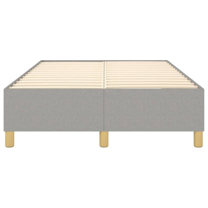 Boxspringbett Hellgrau 120x200 cm Stoff - Pazzar.ch