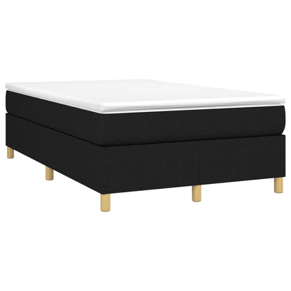 Boxspringbett Schwarz 120x200 cm Stoff - Pazzar.ch