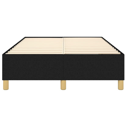 Boxspringbett Schwarz 120x200 cm Stoff - Pazzar.ch