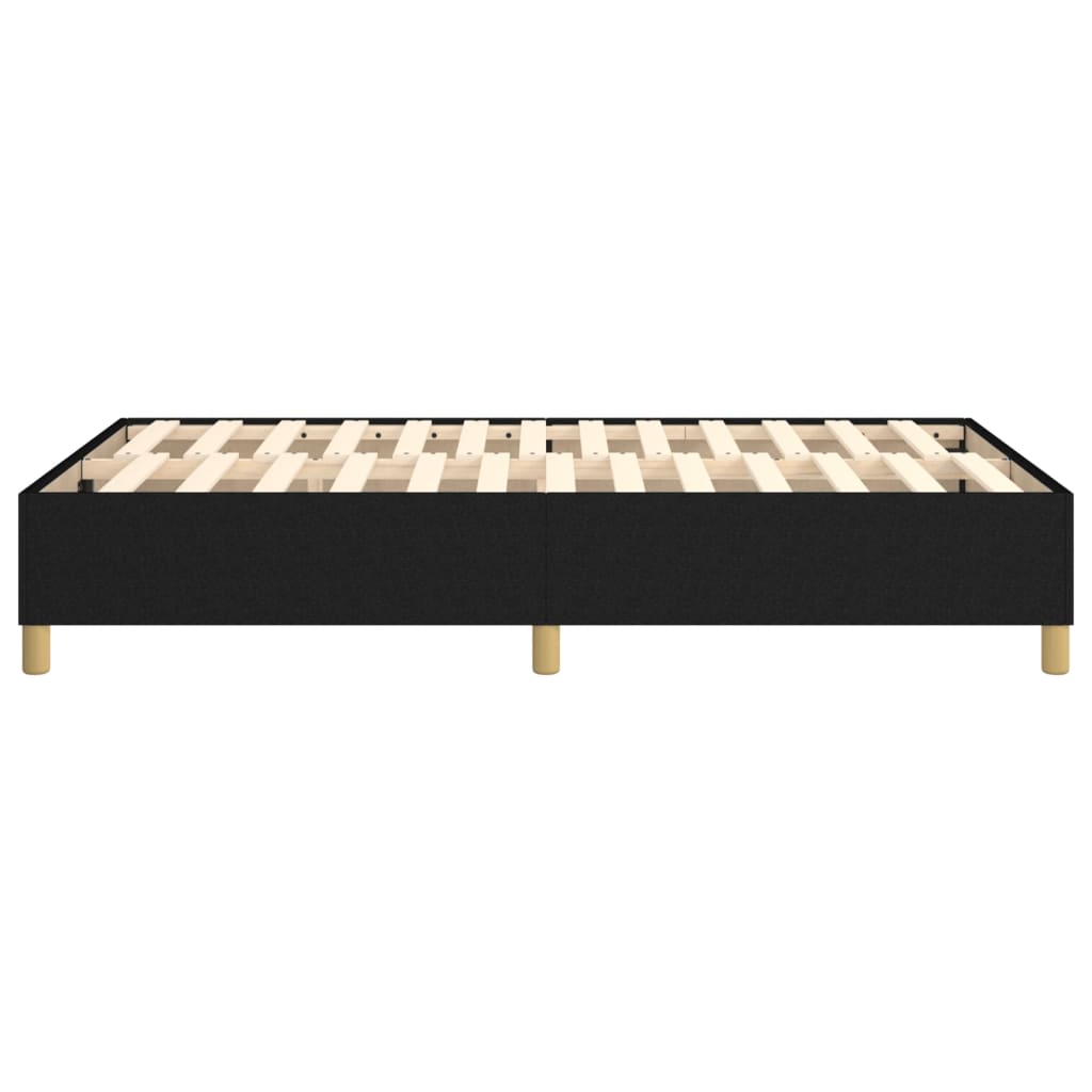 Boxspringbett Schwarz 120x200 cm Stoff - Pazzar.ch