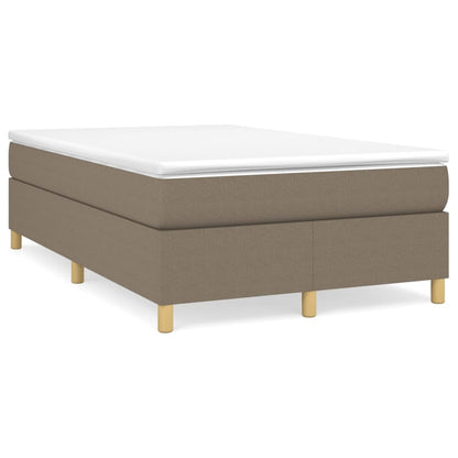 Boxspringbett Taupe 120x200 cm Stoff - Pazzar.ch