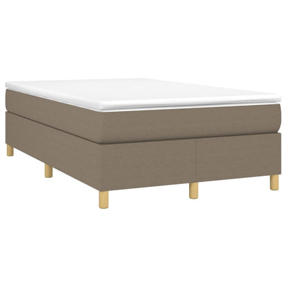 Boxspringbett Taupe 120x200 cm Stoff - Pazzar.ch