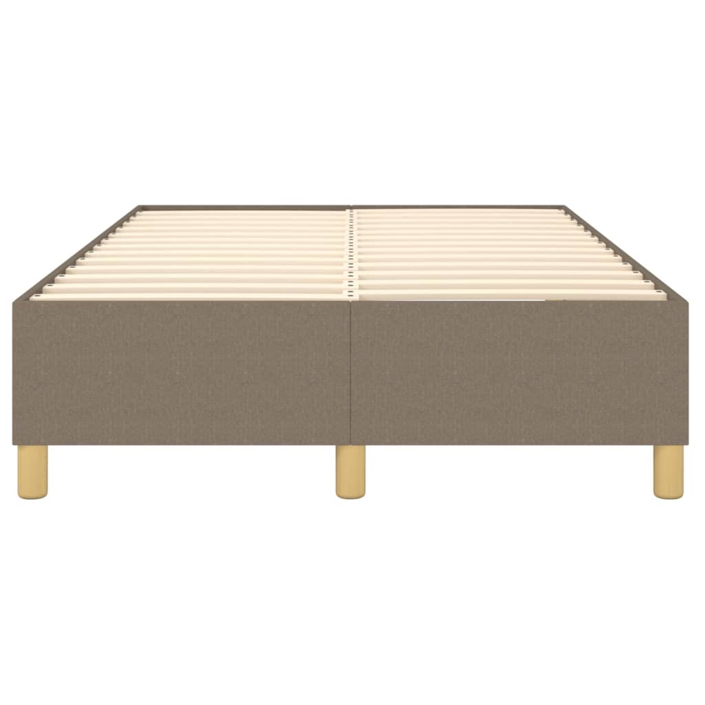 Boxspringbett Taupe 120x200 cm Stoff - Pazzar.ch