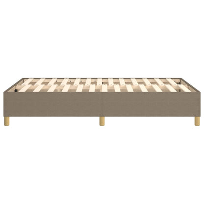 Boxspringbett Taupe 120x200 cm Stoff - Pazzar.ch