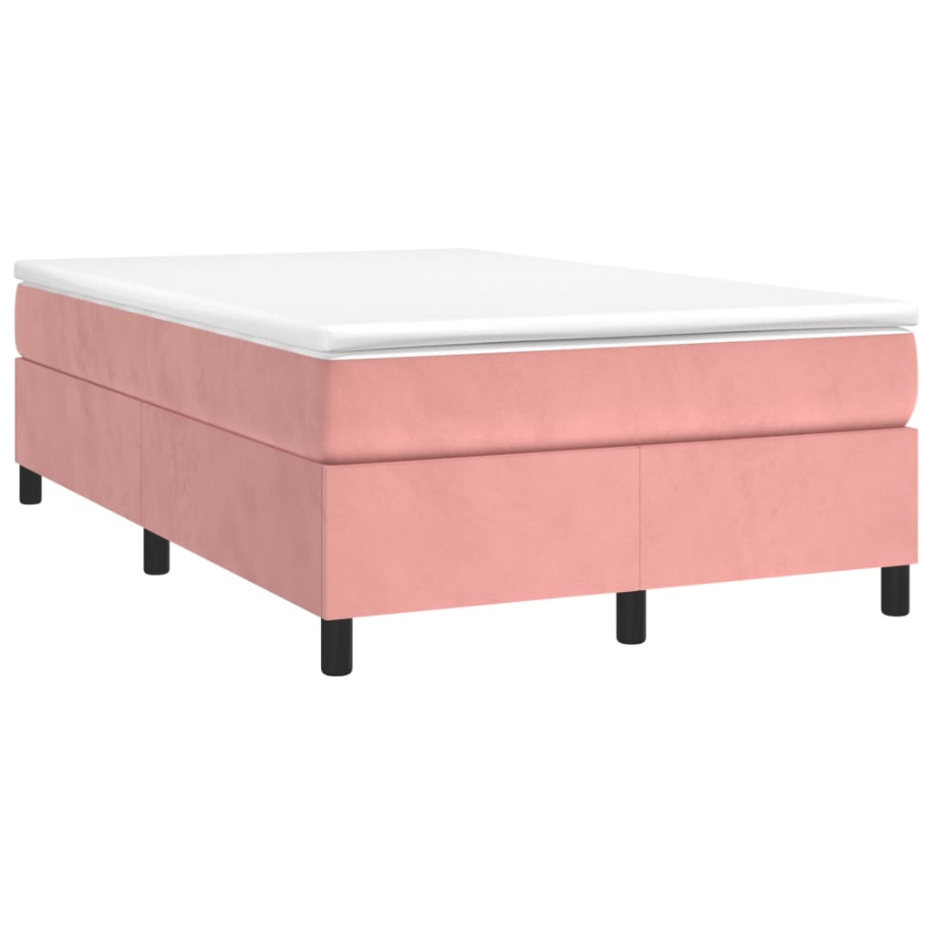 Boxspringbett Rosa 120x200 cm Samt - Pazzar.ch