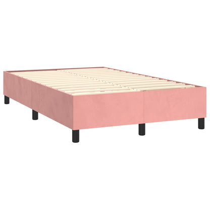 Boxspringbett Rosa 120x200 cm Samt - Pazzar.ch
