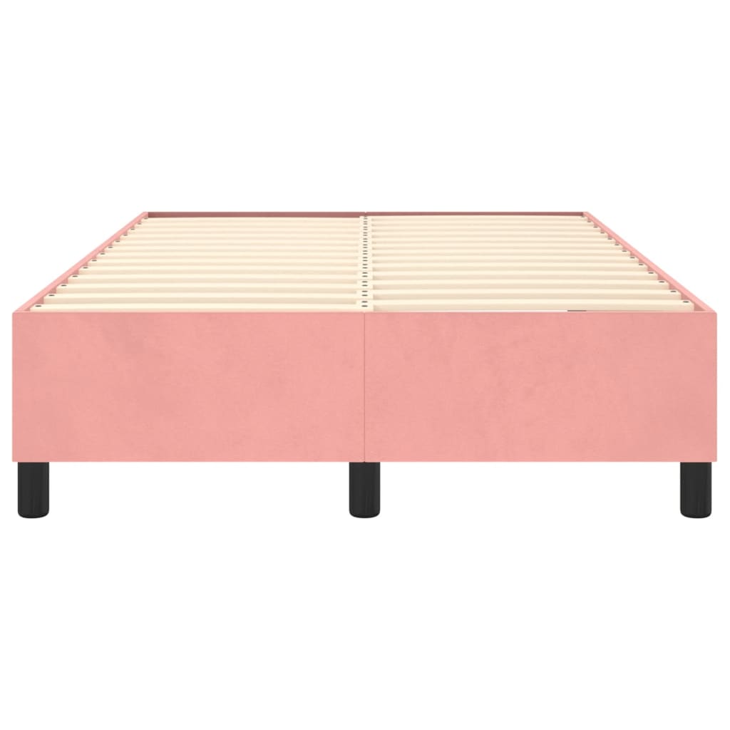Boxspringbett Rosa 120x200 cm Samt - Pazzar.ch
