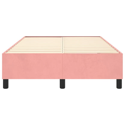 Boxspringbett Rosa 120x200 cm Samt - Pazzar.ch