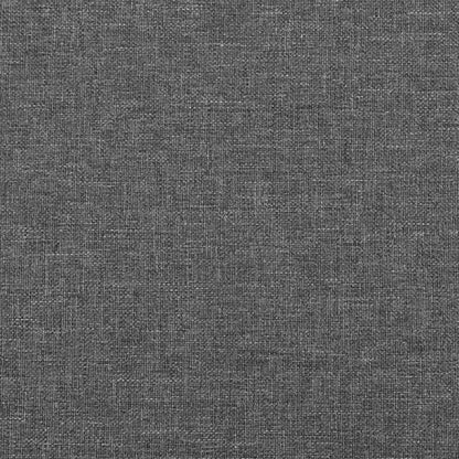 Kopfteile 4 Stk. Dunkelgrau 100x5x78/88 cm Stoff - Pazzar.ch