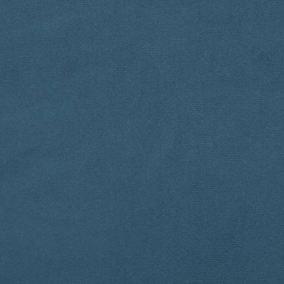 Kopfteile 2 Stk. Dunkelblau 100x5x78/88 cm Samt - Pazzar.ch