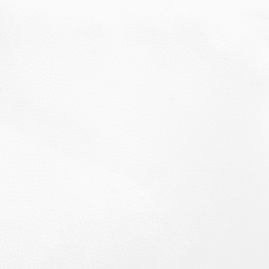 Kopfteile 2 Stk. Weiß 90x5x78/88 cm Kunstleder - Pazzar.ch