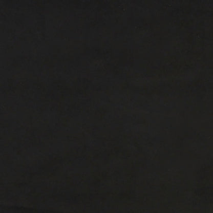 Bettgestell mit Kopfteil Schwarz 100x200 cm Samt - Pazzar.ch