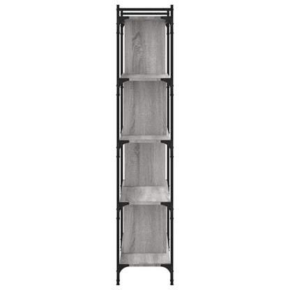 Bücherregal 5 Böden Grau Sonoma 76x32x158 cm Holzwerkstoff - Pazzar.ch