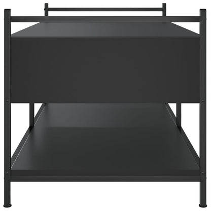 Couchtisch Schwarz 99x50x50 cm Holzwerkstoff - Pazzar.ch
