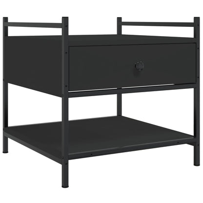 Couchtisch Schwarz 50x50x50 cm Holzwerkstoff - Pazzar.ch