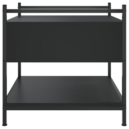 Couchtisch Schwarz 50x50x50 cm Holzwerkstoff - Pazzar.ch