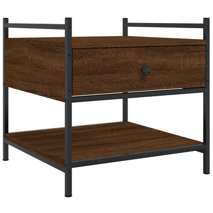 Couchtisch Braun Eichen-Optik 50x50x50 cm Holzwerkstoff - Pazzar.ch