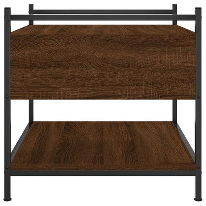 Couchtisch Braun Eichen-Optik 50x50x50 cm Holzwerkstoff - Pazzar.ch