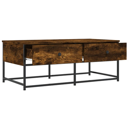 Couchtisch Räuchereiche 100x51x40 cm Holzwerkstoff - Pazzar.ch