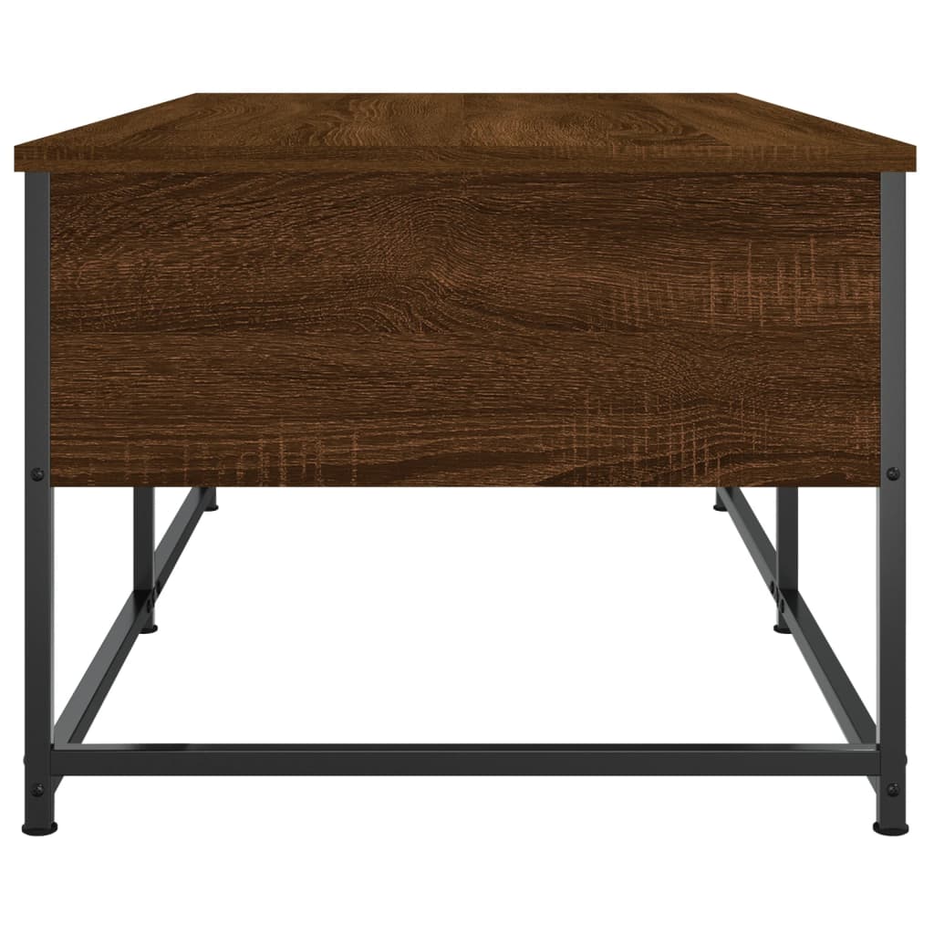 Couchtisch Braun Eichen-Optik 100x51x40 cm Holzwerkstoff - Pazzar.ch