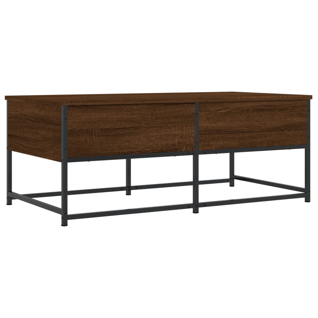 Couchtisch Braun Eichen-Optik 100x51x40 cm Holzwerkstoff - Pazzar.ch