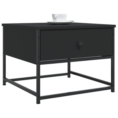 Couchtisch Schwarz 51x51x40 cm Holzwerkstoff - Pazzar.ch
