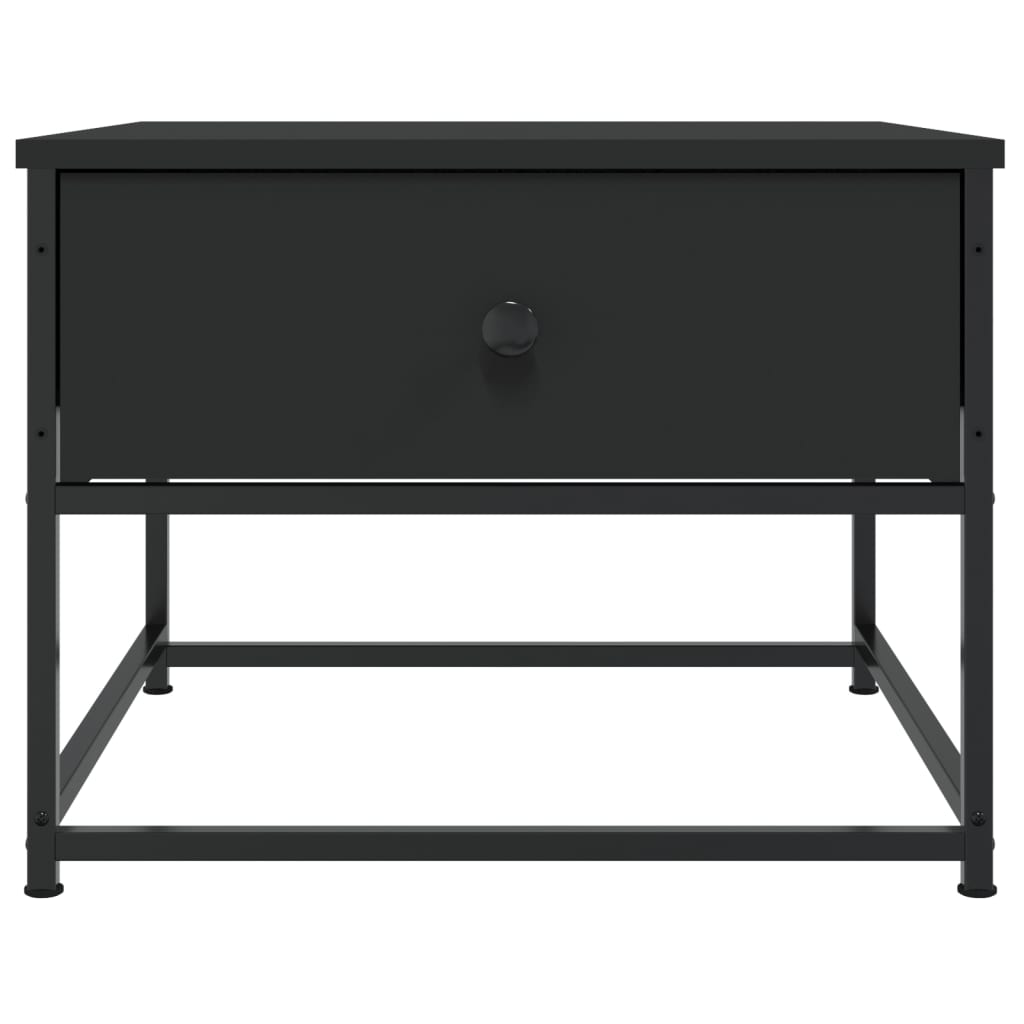 Couchtisch Schwarz 51x51x40 cm Holzwerkstoff - Pazzar.ch