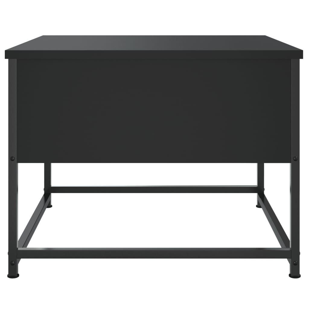Couchtisch Schwarz 51x51x40 cm Holzwerkstoff - Pazzar.ch