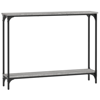 Konsolentisch Grau Sonoma 100x22,5x75 cm Holzwerkstoff - Pazzar.ch