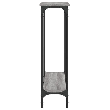 Konsolentisch Grau Sonoma 100x22,5x75 cm Holzwerkstoff - Pazzar.ch