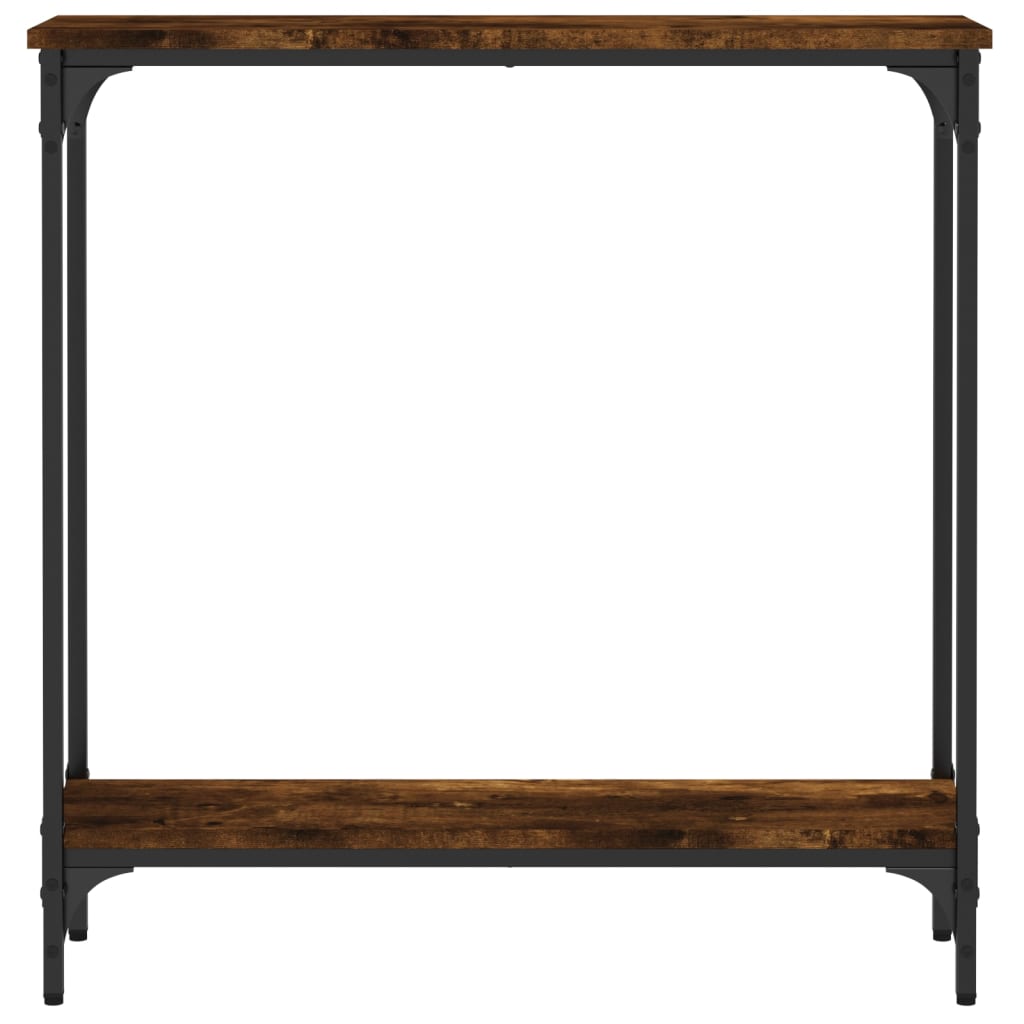 Konsolentisch Räuchereiche 75x22,5x75 cm Holzwerkstoff - Pazzar.ch