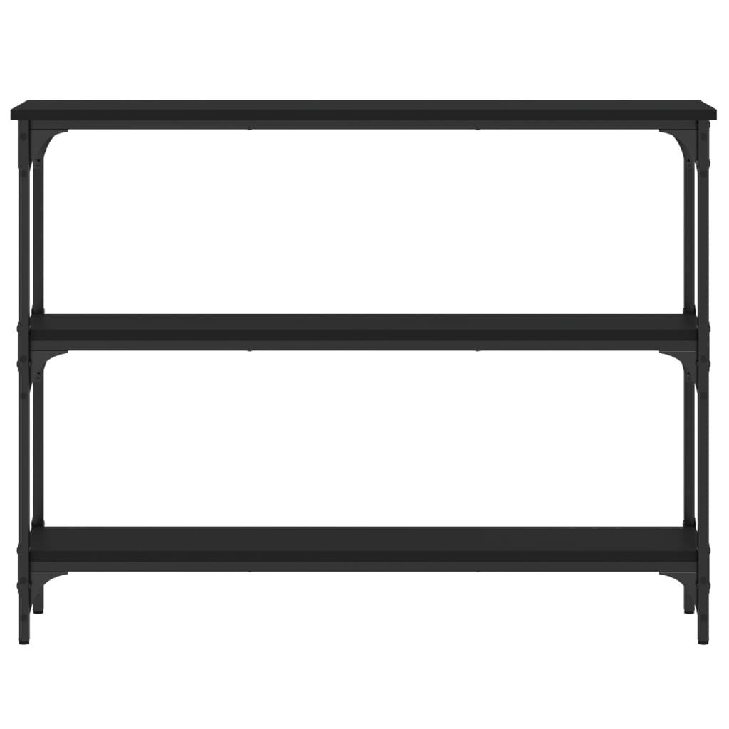 Konsolentisch Schwarz 100x22,5x75 cm Holzwerkstoff - Pazzar.ch