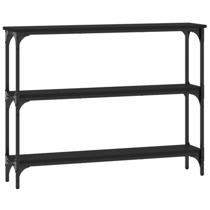 Konsolentisch Schwarz 100x22,5x75 cm Holzwerkstoff - Pazzar.ch