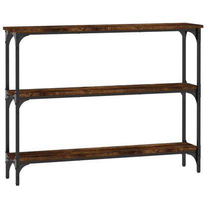 Konsolentisch Räuchereiche 100x22,5x75 cm Holzwerkstoff - Pazzar.ch