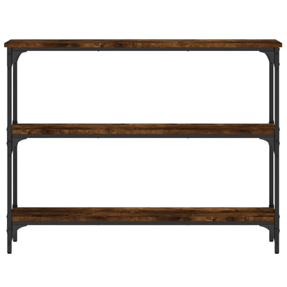 Konsolentisch Räuchereiche 100x22,5x75 cm Holzwerkstoff - Pazzar.ch